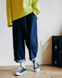 ダブルユーブイプロジェクト(WV PROJECT) AGAIN BANDING WIDE PANTS DEEPBLUE JJLP7321
