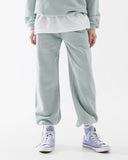 ダブルユーブイプロジェクト(WV PROJECT) souffle sweatpants ash mint JJLP7469