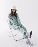 ダブルユーブイプロジェクト(WV PROJECT) souffle sweatpants ash mint JJLP7469
