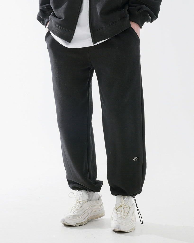 ダブルユーブイプロジェクト(WV PROJECT) Souffle Sweatpants Black JJLP7469