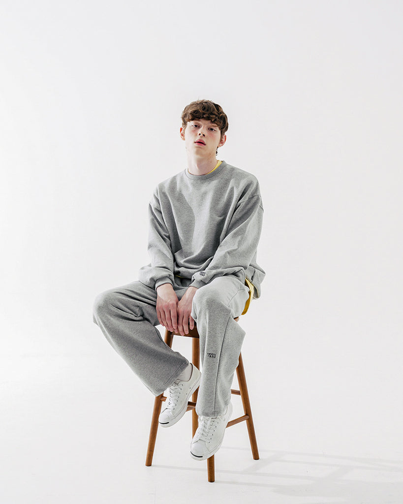 ダブルユーブイプロジェクト(WV PROJECT) Souffle Sweatpants Grey JJLP7469
