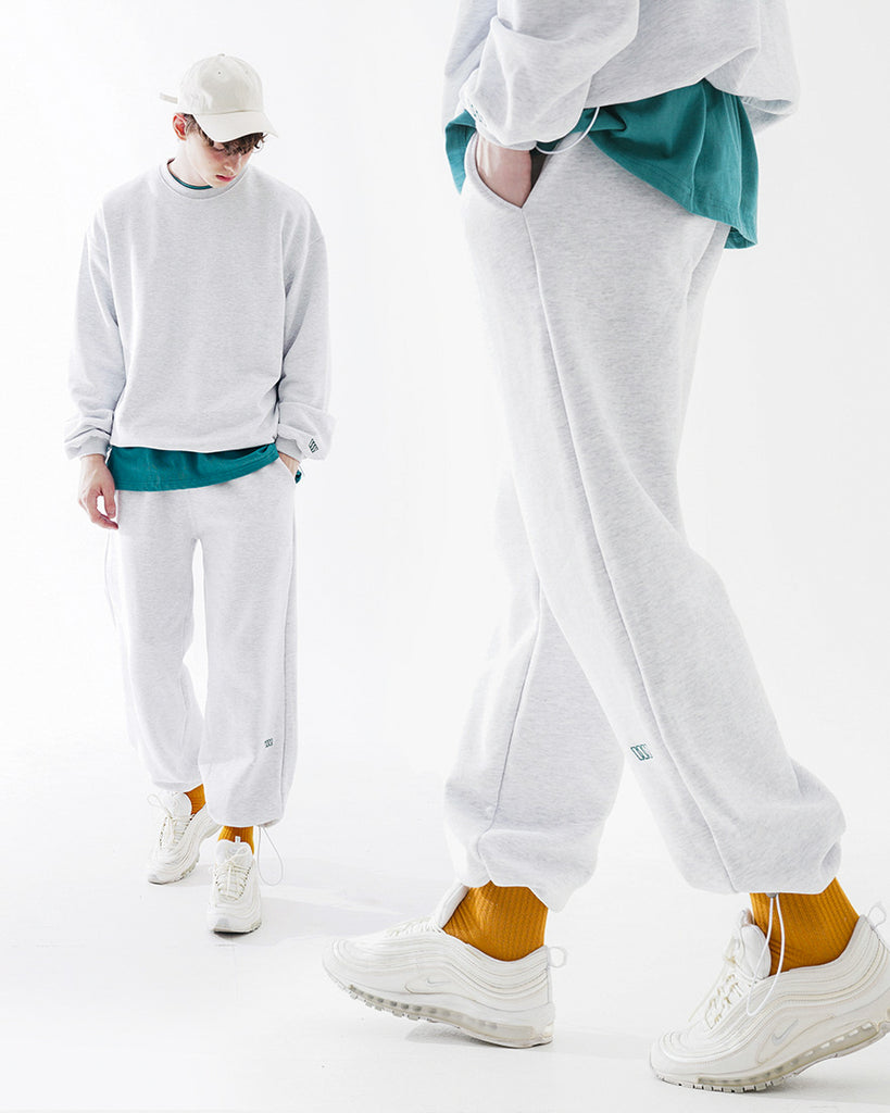 ダブルユーブイプロジェクト(WV PROJECT) Souffle Sweatpants WhiteOatmeal JJLP7469