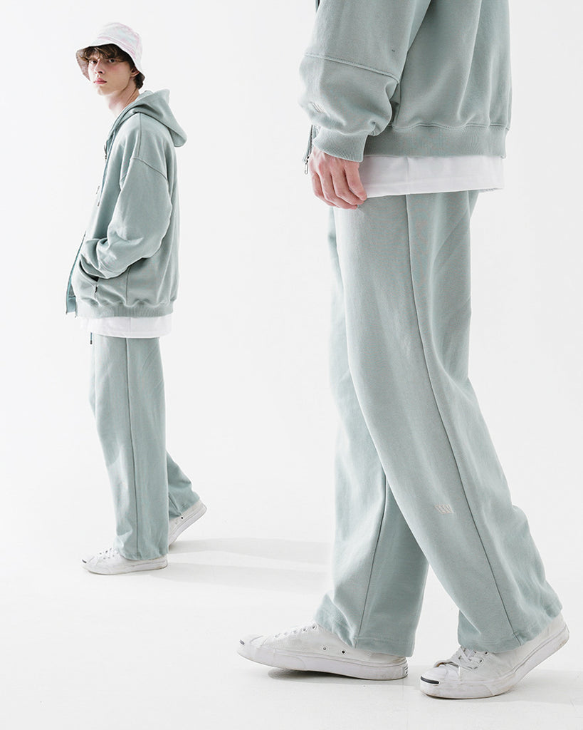 ダブルユーブイプロジェクト(WV PROJECT) souffle sweatpants ash mint JJLP7469