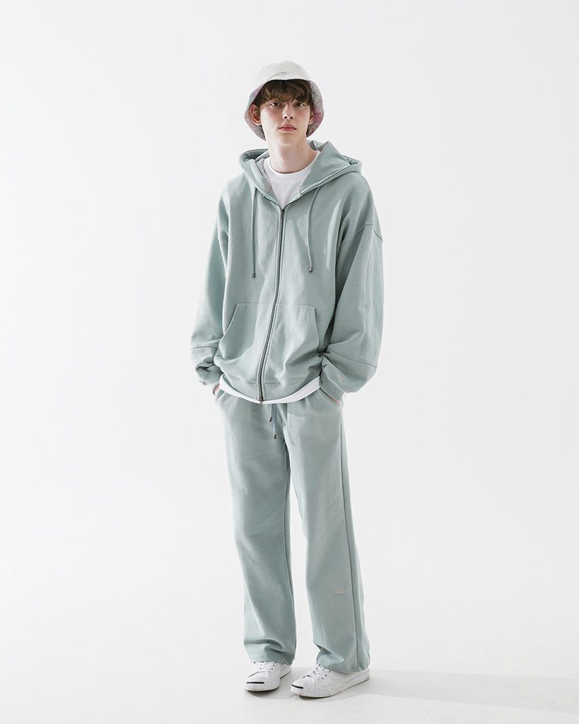 ダブルユーブイプロジェクト(WV PROJECT) souffle sweatpants ash mint JJLP7469