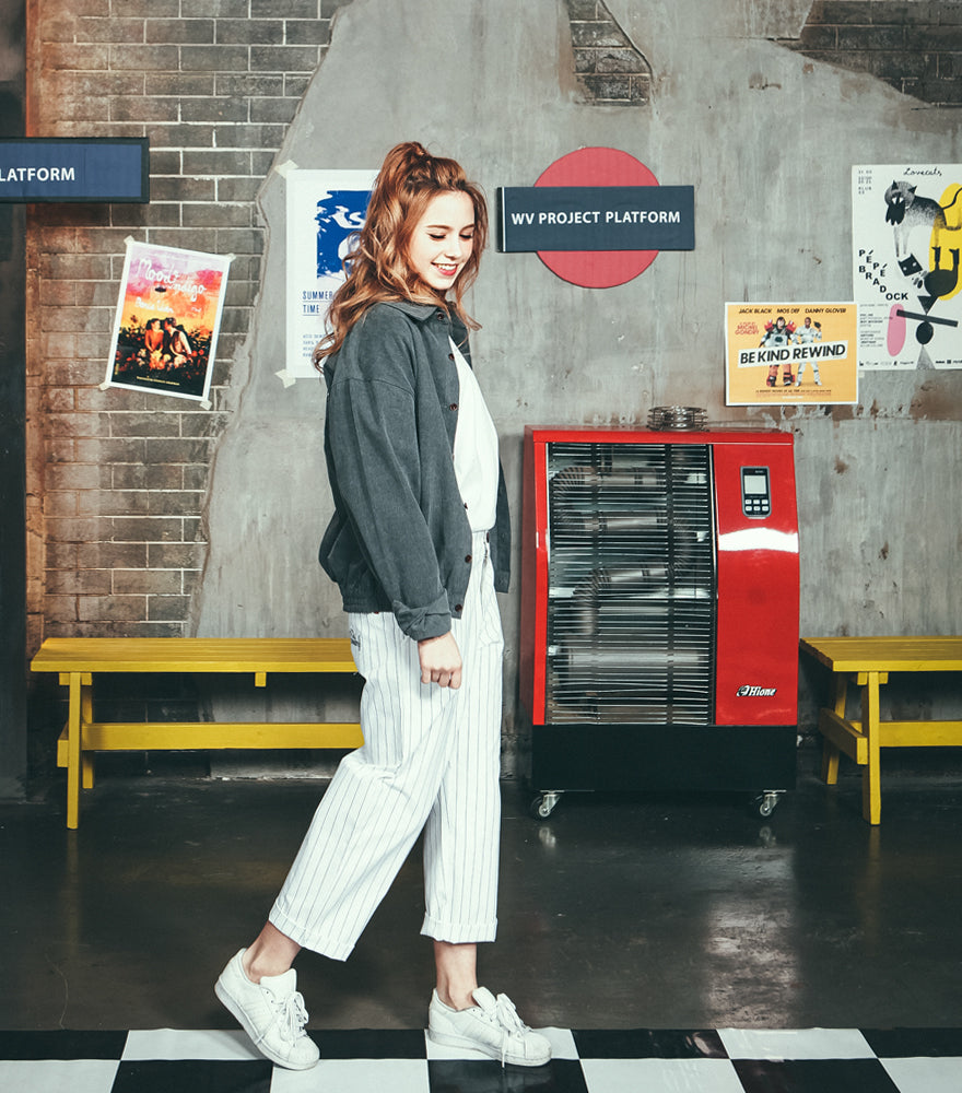 ダブルユーブイプロジェクト(WV PROJECT) PAPA BANDING SHIRT CHARCOAL JJLS7062