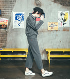 ダブルユーブイプロジェクト(WV PROJECT) Mama Banding Wide Pants CHARCOAL JJLS7063