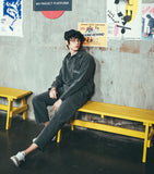 ダブルユーブイプロジェクト(WV PROJECT) Mama Banding Wide Pants CHARCOAL JJLS7063