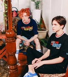 ダブルユーブイプロジェクト(WV PROJECT) LOGOKOKO 1/2 SLEEVE NAVY JJST7074