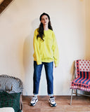ダブルユーブイプロジェクト(WV PROJECT) SPORTY STITCH SWEATSHIR LIME JSMT7319
