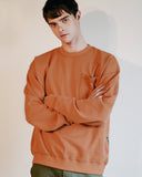 ダブルユーブイプロジェクト(WV PROJECT) SPORTY STITCH SWEATSHIRT DARK ORANGE JSMT7319