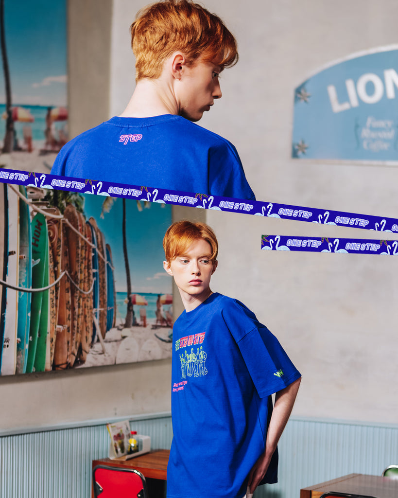 ダブルユーブイプロジェクト(WV PROJECT) SHOWTIME SHORT SLEEVE BLUE  JYST7180