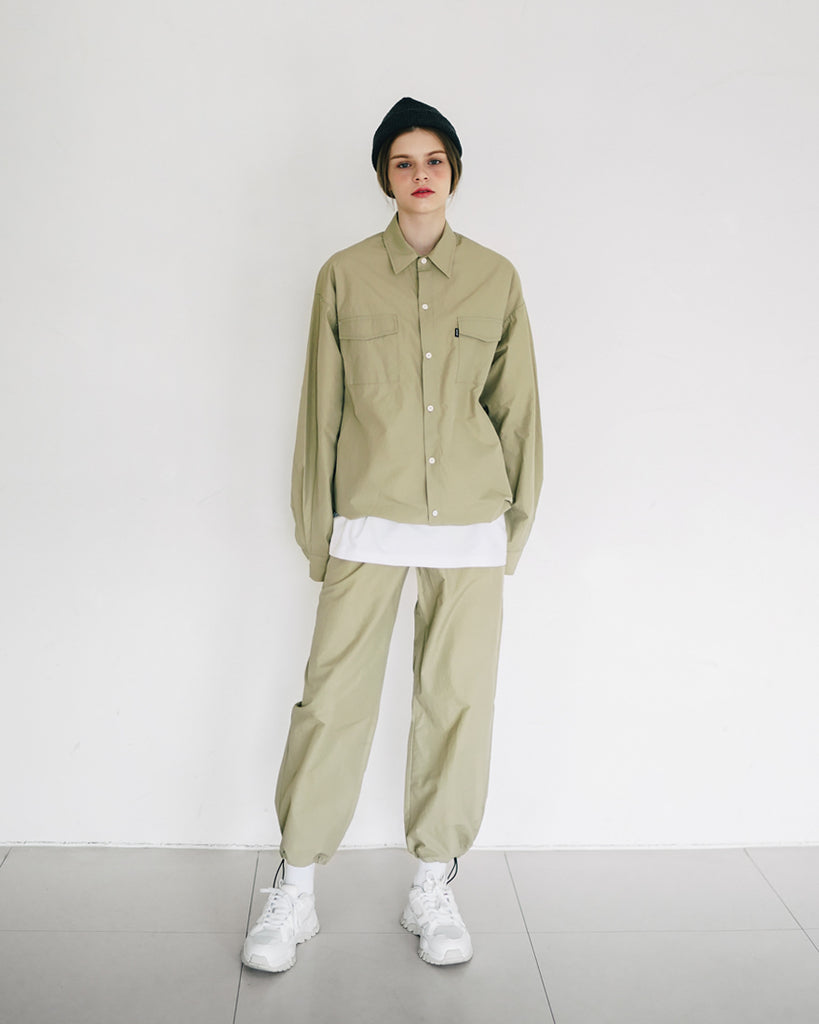 ダブルユーブイプロジェクト(WV PROJECT) Dain's String Pants Beige KMLP7478