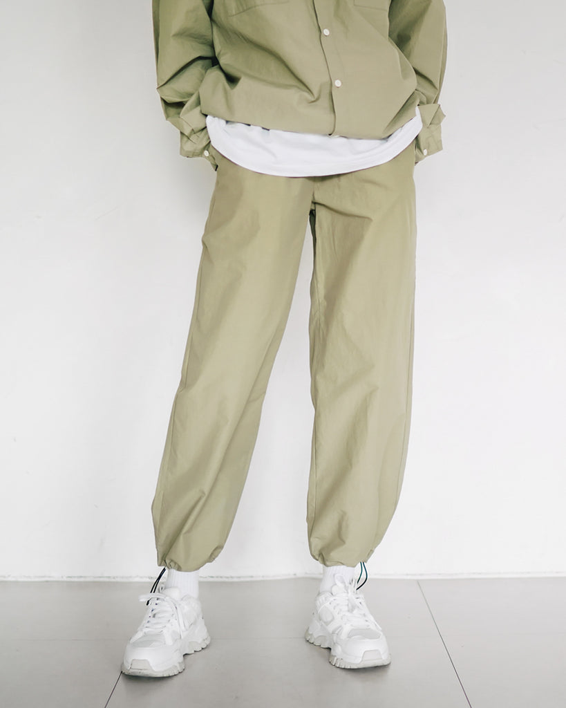 ダブルユーブイプロジェクト(WV PROJECT) Dain's String Pants Beige KMLP7478