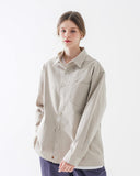 ダブルユーブイプロジェクト(WV PROJECT) Green day Shirt Beige KMLS7472