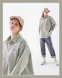 ダブルユーブイプロジェクト(WV PROJECT) Green day Shirt Khaki KMLS7472