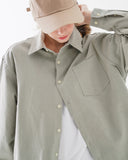ダブルユーブイプロジェクト(WV PROJECT) Green day Shirt Khaki KMLS7472