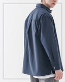 ダブルユーブイプロジェクト(WV PROJECT) Daintry String Shirt Navy KMLS7479
