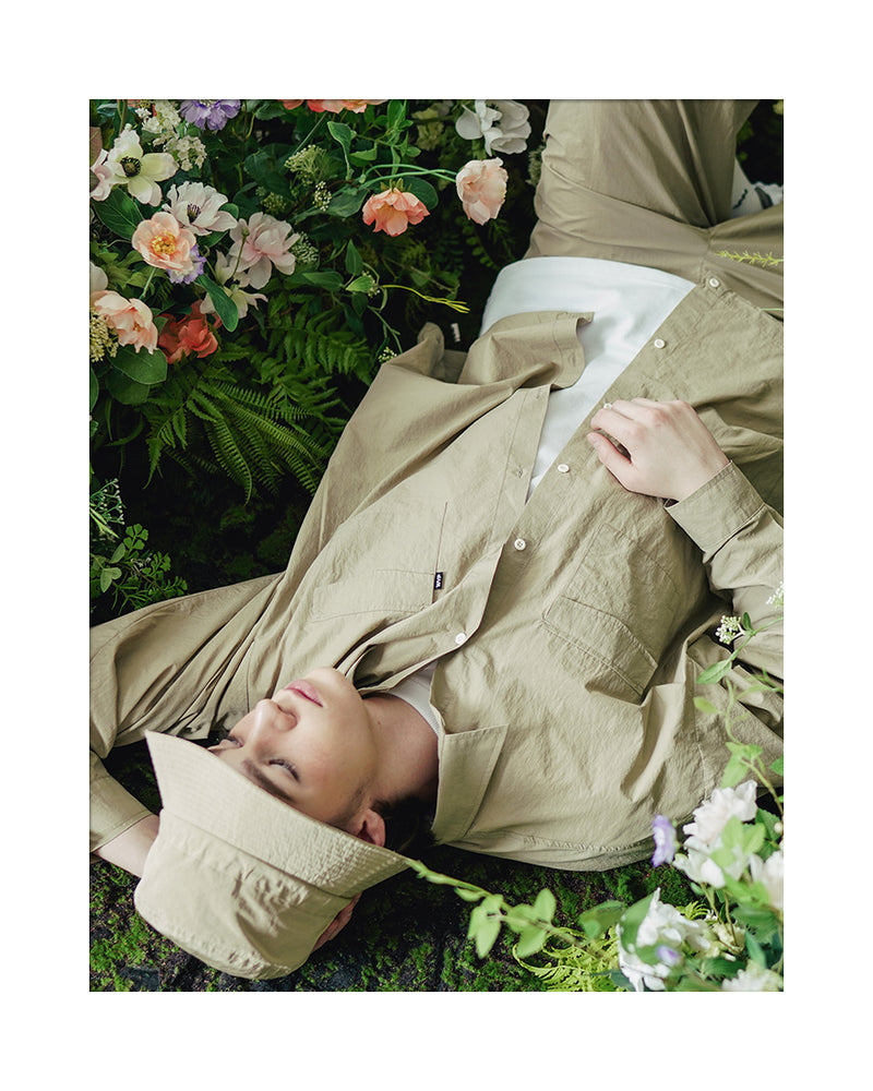 ダブルユーブイプロジェクト(WV PROJECT) Daintry String Shirt Beige KMLS7479