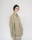 ダブルユーブイプロジェクト(WV PROJECT) Daintry String Shirt Beige KMLS7479