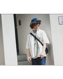 ダブルユーブイプロジェクト(WV PROJECT) City Summer Short-sleeved Shirt Light Ivory KMSS7493