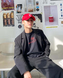 DAYDAF (デイダフ)  DAY BALL CAP - RED