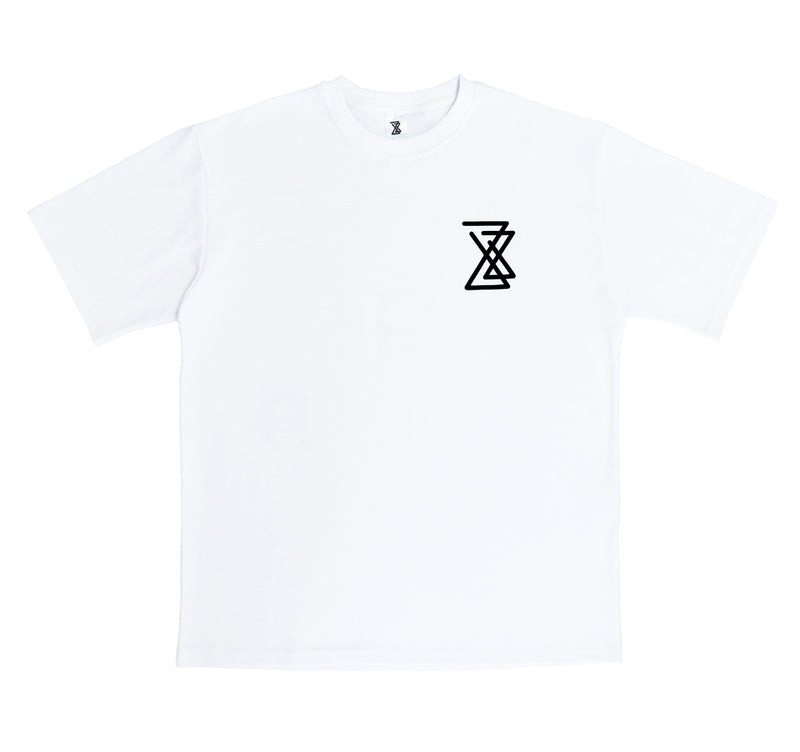 DAYDAF (デイダフ)  DAYDAF LOGO 2/1 T-SHIRT (WHITE)