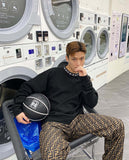 DAYDAF (デイダフ) DAYDAF NECK LOGO SLEEVE T-SHIRT (BLACK)