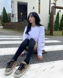 DAYDAF (デイダフ) DAYDAF NECK LOGO SLEEVE T-SHIRT (WHITE)