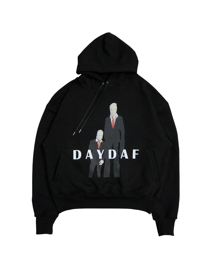 DAYDAF (デイダフ) DAYDAF SLENDER MAN HOODIE - BLACK