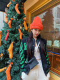 DAYDAF (デイダフ) DAYDAF SMALL HAIRED BEANIE - ORANGE