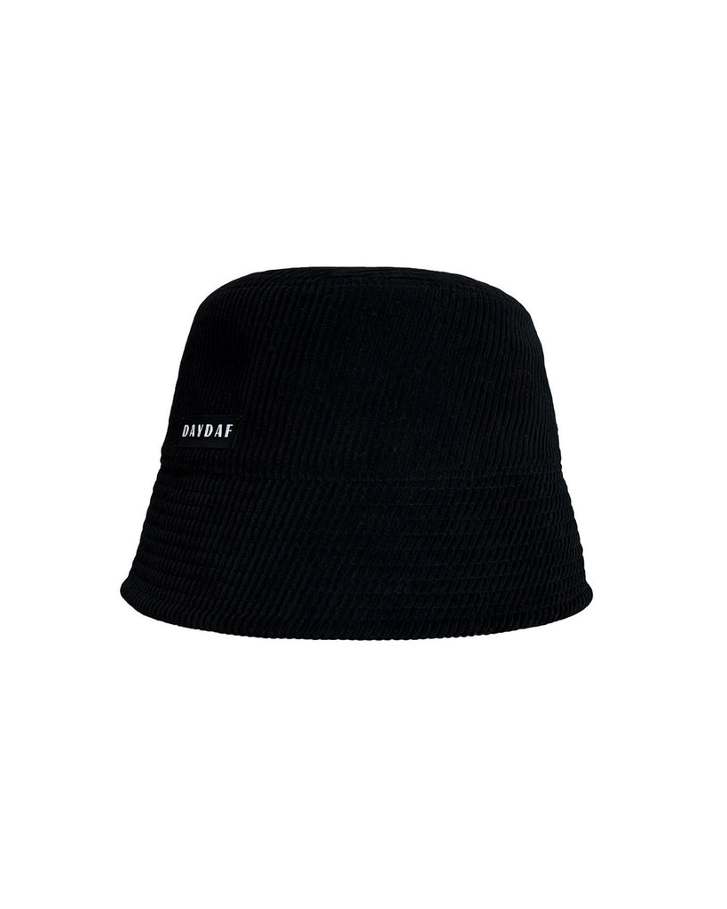 DAYDAF (デイダフ)  DAYDAF BLACK LABEL CORDUROY BUCKET HAT - BLACK