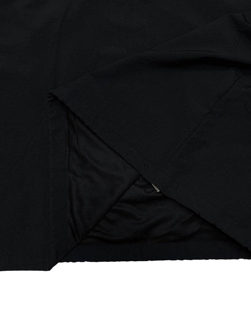 DAYDAF (デイダフ) DAYDAF BLACK LABEL NASLAN HIGH NECKED HALF ZIP-UP WINDBREAKER - BLACK