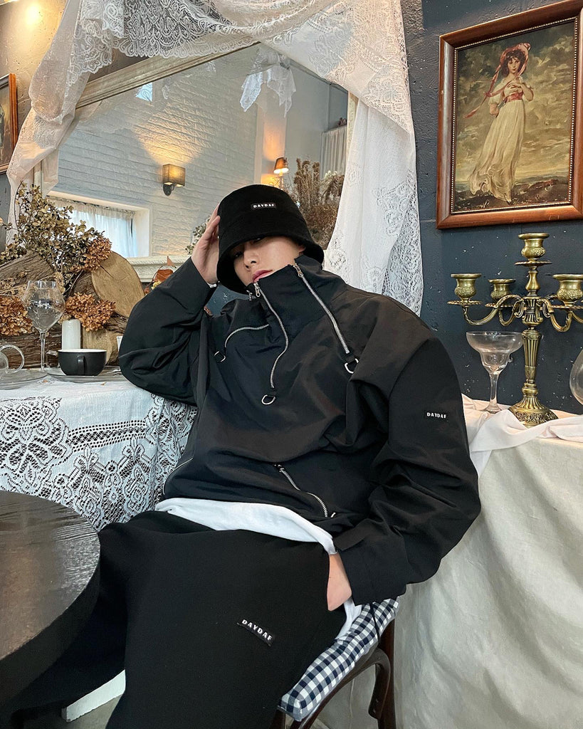 DAYDAF (デイダフ)  DAYDAF BLACK LABEL CORDUROY BUCKET HAT - BLACK