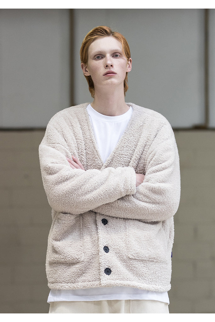 メスノウン(MASSNOUN) DOUBLE SOFT WOOL QUILTING CARDIGAN MFNCD001-BG