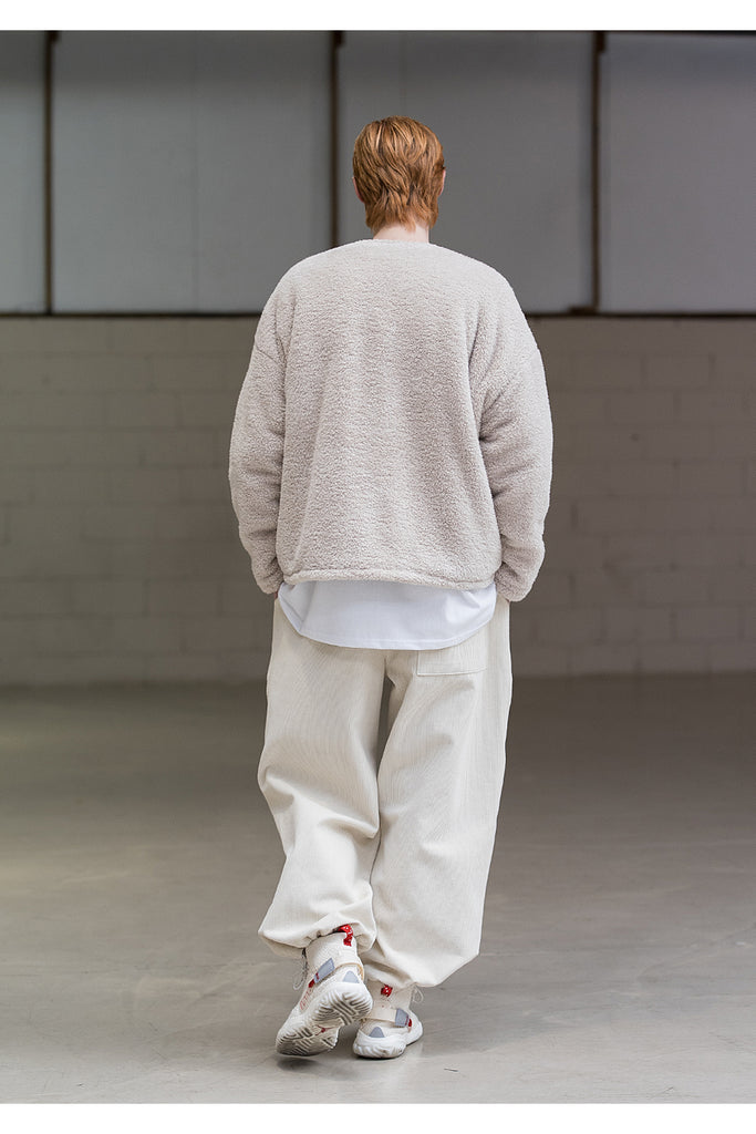 メスノウン(MASSNOUN) DOUBLE SOFT WOOL QUILTING CARDIGAN MFNCD001-BG