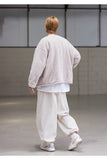 メスノウン(MASSNOUN) DOUBLE SOFT WOOL QUILTING CARDIGAN MFNCD001-BG