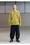 メスノウン(MASSNOUN) SL LOGO POCKET DOUBLE SOFT WOOL MFNCR004-AC