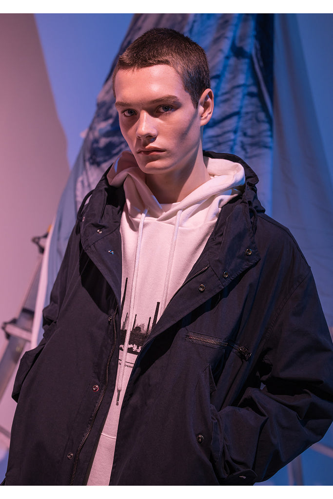 メスノウン(MASSNOUN) M-51 BELTED FISHTAIL COAT MFNCT001-NV