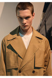 メスノウン(MASSNOUN)  CARGO POCKET OVERSIZED MAXICOAT MFNCT002-BG