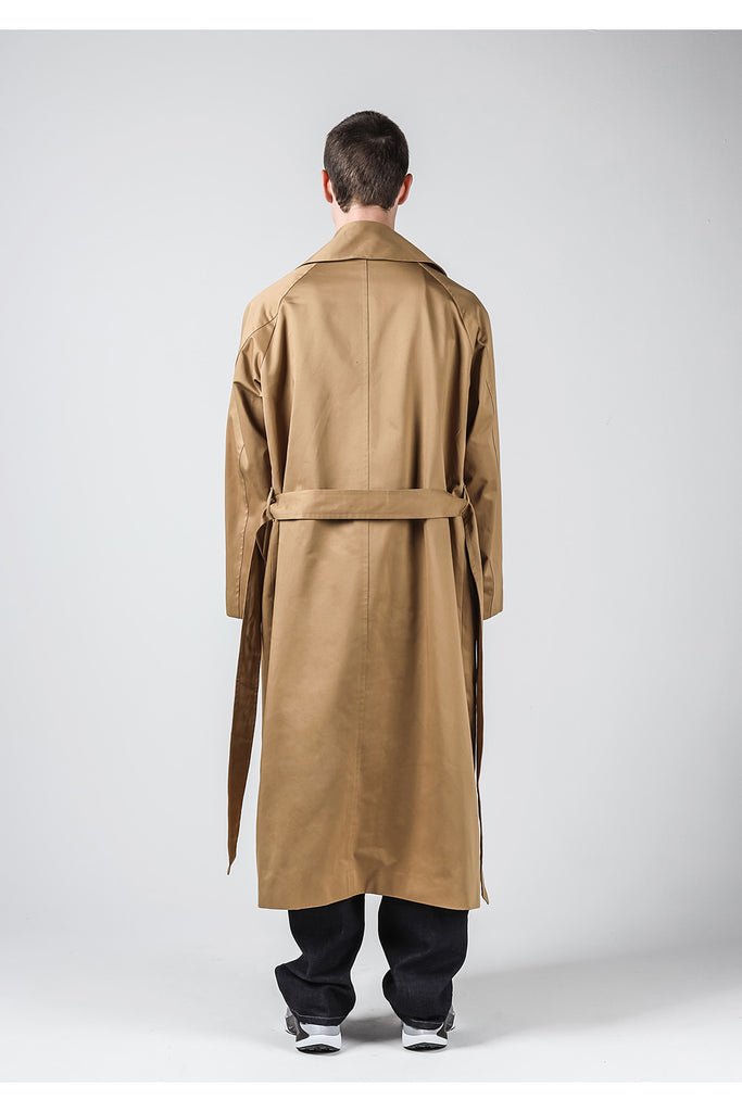 メスノウン(MASSNOUN)  CARGO POCKET OVERSIZED MAXICOAT MFNCT002-BG