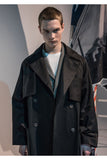 メスノウン(MASSNOUN)  CARGO POCKET OVERSIZED MAXICOAT MFNCT002-BK