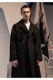 メスノウン(MASSNOUN)  CARGO POCKET OVERSIZED MAXICOAT MFNCT002-BK