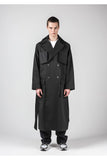 メスノウン(MASSNOUN)  CARGO POCKET OVERSIZED MAXICOAT MFNCT002-BK