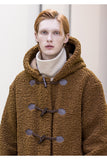 メスノウン(MASSNOUN) BOA FLEECE BONDED OVERSIZED DUFFEL COAT MFNCT004-BG