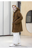 メスノウン(MASSNOUN) BOA FLEECE BONDED OVERSIZED DUFFEL COAT MFNCT004-BG