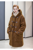 メスノウン(MASSNOUN) BOA FLEECE BONDED OVERSIZED DUFFEL COAT MFNCT004-BG