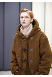 メスノウン(MASSNOUN) BOA FLEECE BONDED OVERSIZED DUFFEL COAT MFNCT004-BG