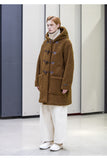 メスノウン(MASSNOUN) BOA FLEECE BONDED OVERSIZED DUFFEL COAT MFNCT004-BG