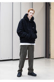 メスノウン(MASSNOUN) OL ARCH LOGO DOUBLE SOFT WOOL HODIE MFNHD005-BK