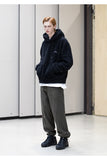 メスノウン(MASSNOUN) OL ARCH LOGO DOUBLE SOFT WOOL HODIE MFNHD005-BK